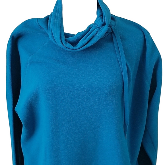 Champion 🏆 XXL tunic pullover sweater sweatshirt turquoise blue 💙 - Picture 2 of 6